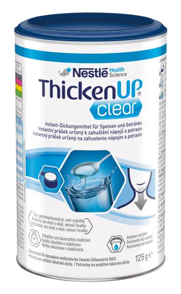 Resource Thicken Up Clear, 125 G/DS Instantpulver zum Andicken, amylaseresistent, geschmacksneutral