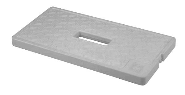APS Wkłady chłodzące XXL 41 x 21 cm, H 2,5 cm, Polietylen, biały 1 ST