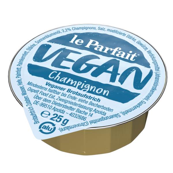 LE PARFAIT veganer Brotaufstrich, Champignon, 25g (12482099) 120 ST/KT
