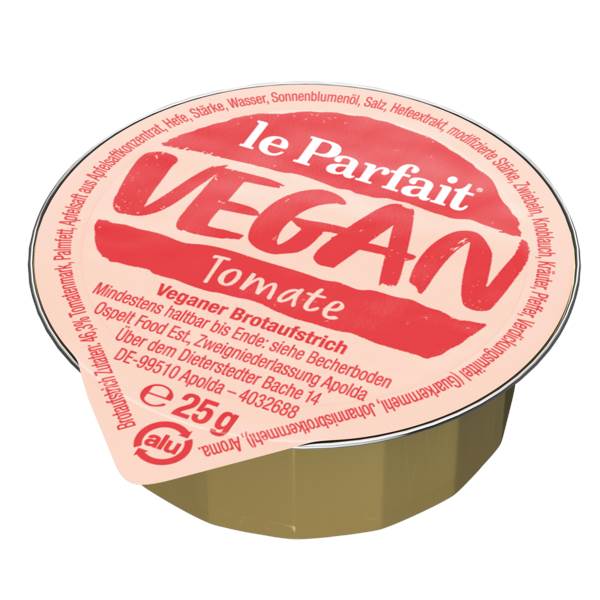 LE PARFAIT veganer Brotaufstrich, Tomate,25g (12482102) 120 ST/KT