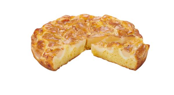 TK Pfalzgraf Birnen-Joghurt-Kuchen, 1400 G/ST in 12 Portionen geschnitten