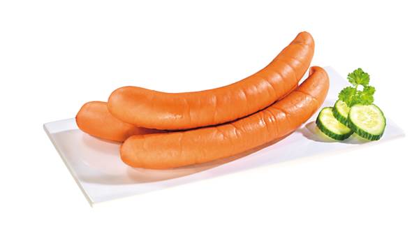 Albus Bockwurst, im Schweinedarm, 10 x 160g, 1,6 KG/PK Kaliber 30/32(L23)