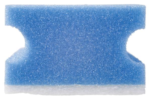 Base Clean Pflegeschwamm, blau/weiß, für empfindliche Oberflächen, 70x150mm, (109953 BASE CLEAN) 10 ST/PK