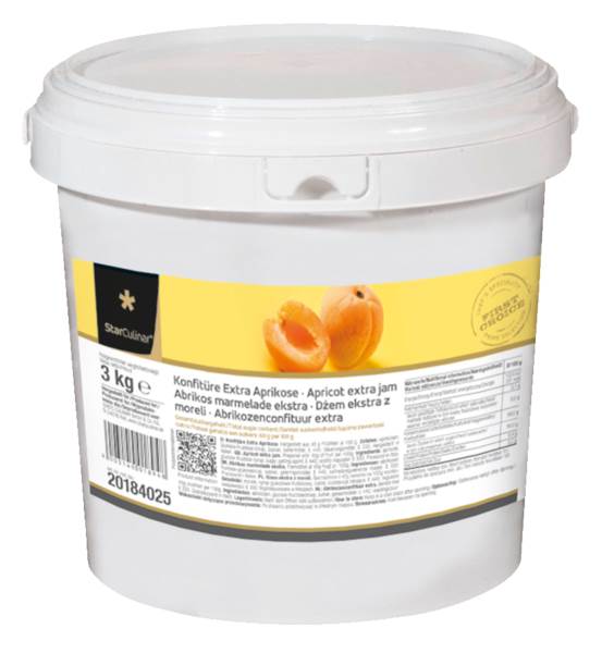Star Culinar Konfitüre extra Aprikose, Fruchtanteil 45 % 3 KG/EI