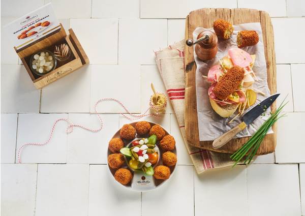 DV van Dobben rundvlees croquet/kroket 25% 100gr 20 ST/DS