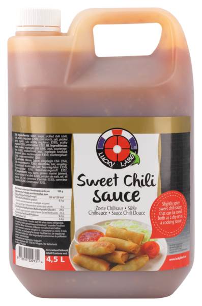 Lucky Label Sos Sweet Chili, 4,5 L/KN