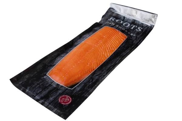 Roots Gerookte Noorse zalmzijde zonder vel, getranceerd, vac 1,2 KG/ST ...