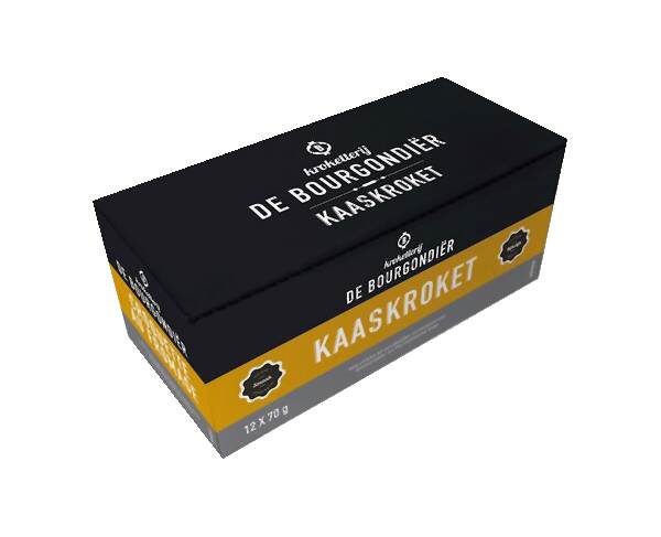 DV de Bourgondier kaaskroket 12x70gr 12 ST/DS