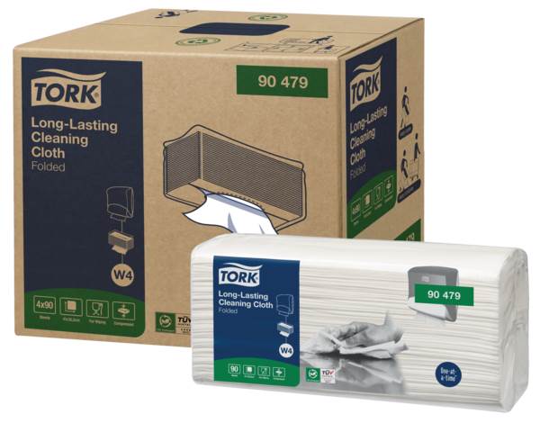 Tork Tork Cleaning Cloth W4 4x90pc (90479) 1 CT