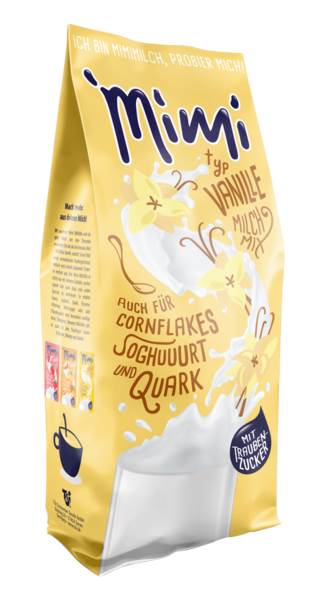 Mimi Milchmix Vanille, lösliches Getränkepulver mit Vanille-Geschmack, 0,4 KG/BT