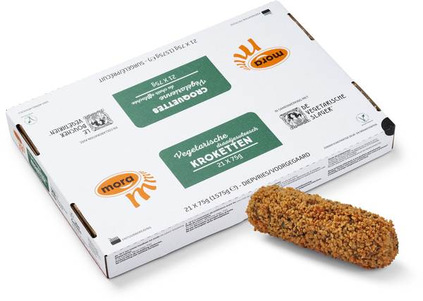 DV Mora kroket vegetarisch 75gr 21 ST/DS