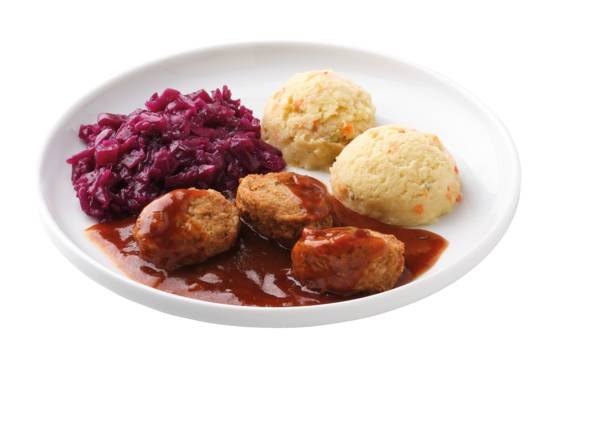 Geflügelfrikadelle mit Rosmarinjus