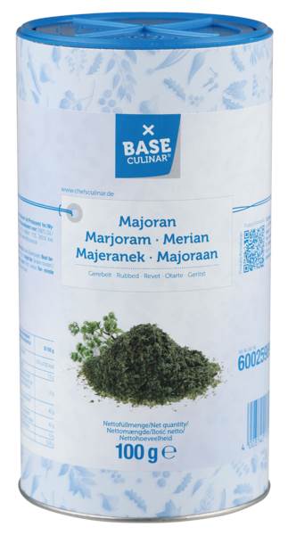 Base Culinar Streudose Majoran gerebelt, 0,1 KG/DS