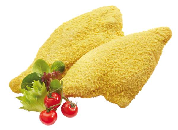 TK Base Culinar Flunderfilet, paniert (40%), IQF, ca. 31 Stück, ca.140-180g, 5 KG/KT ohne schwarze Haut