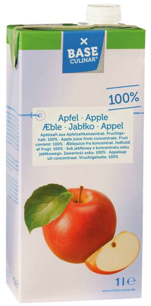 Base Culinar BC Apple Juice 100%         Pk1,0l 1 L/PK