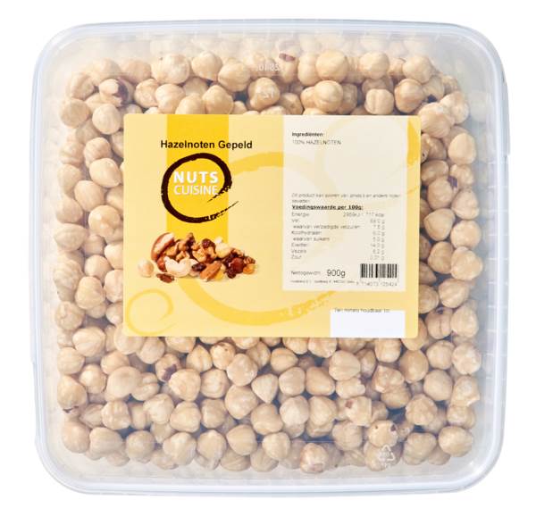 Nuts Cuisine hazelnoten gepeld naturel 900 GR/BK