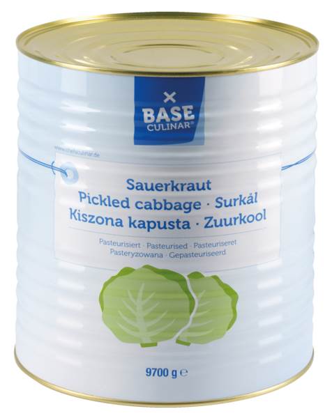 Base Culinar Kapusta kiszona, 10,2 L/PS masa netto po odcieku: 9700g