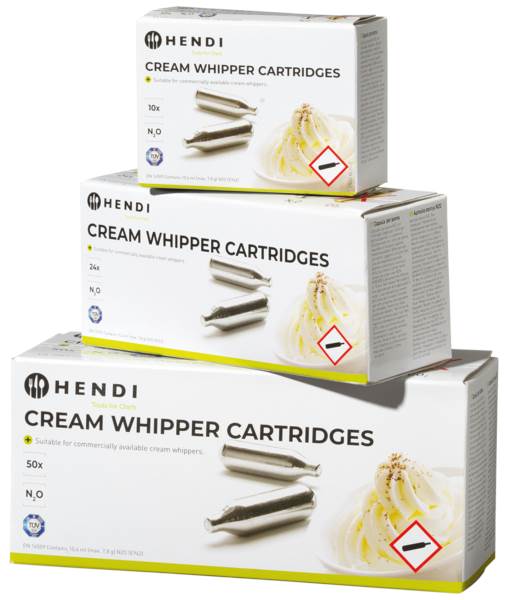 Hendi Hendi slagroompatronen        50st 50 PC/PK