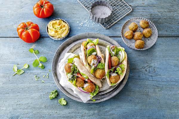TK MyConfino Falafel-Kichererbsen-Bällchen, ca.15g, 4,95 KG/KT vegan, vorfrittiert, orientalisch gewürzt,