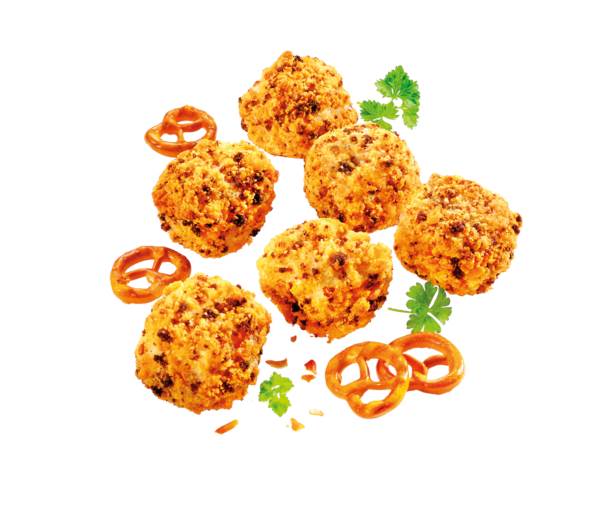 TK Royal Greenland MSC Kabeljau Bretzel Bites, vorgebacken, tiefgefroren, paniert, ca. 20g, 1 KG/BT Kabeljauportionen in einer knusprigen Brezel-Panade
