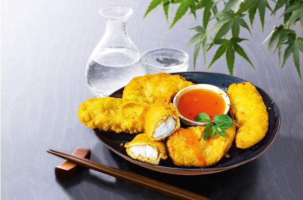 TK FairMast Hähncheninnenfilets im Backteig, ca.100g, 3 KG/KT