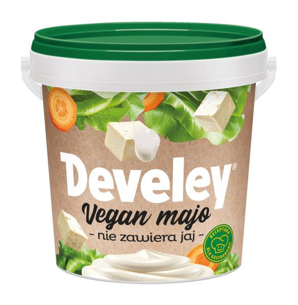 Develey Majonez wegański Vegan Majo, 1 KG/WD
