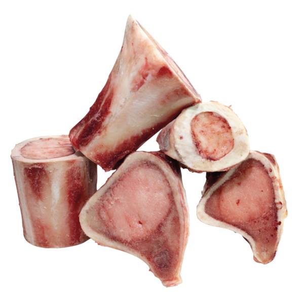 Mr BEEF&CHEF Kości wołowe rurkowe cięte, krążki 5 cm, luz, 1 KG