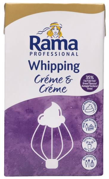 Rama Professional do ubijania, 35% tłuszczu, zamiennik dla śmietanki, 1 L/ST