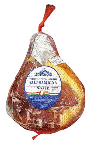 PROSCIUTTIFICIO SOAVE Prosciutto Crudo Valtramigna szynka wieprzowa, bez kości, vacuum 6,5 KG/ST