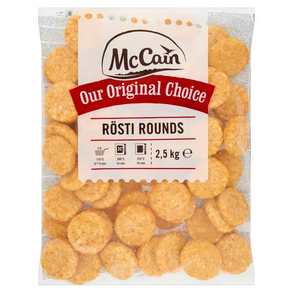 DV McCain rösti rondjes 2,5 KG/ZK
