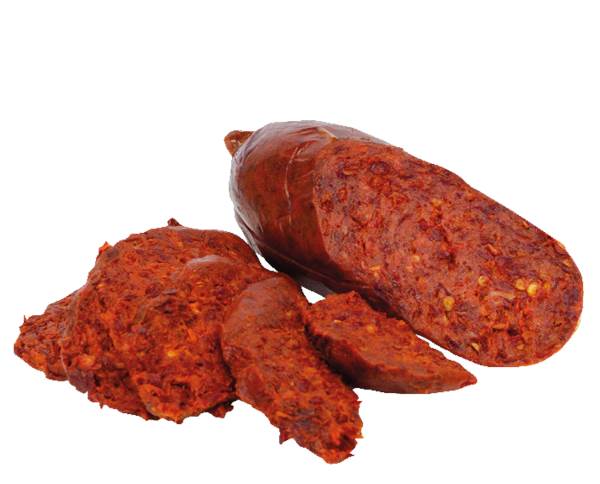 MONTEPORO 'Nduja di spilinga crespone, pikantna kiełbasa z regionu Kalabrii, vacuum 0,25 KG/PR