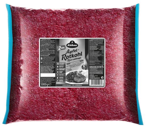 Kühne Apfelrotkohl, fix und fertig, ATG: 4800g, 5 KG/BT