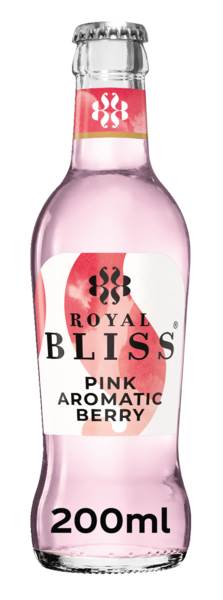 Royal Bliss pink aromatic berry, glas 200 ML/FL