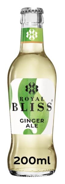 Royal Bliss ginger ale, glas 200 ML/FL