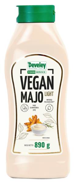 Develey Vegan Majo Light, majonez wegański, 890 GR/BU