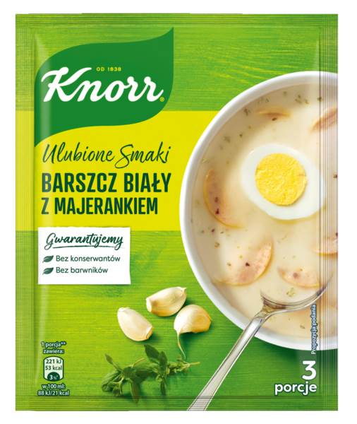PL Knorr Barszcz biały, 24x47g, 45 GR/ST