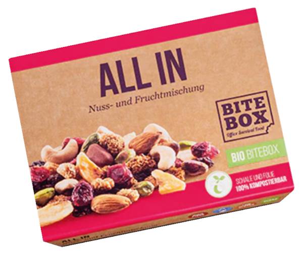 BiteBox All In, Nuss- Fruchtmischung, 0,055 KG/PK