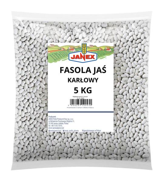 Fasola Jaś karłowy, 5 KG/PA