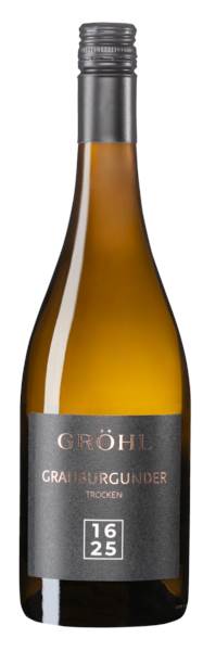 DE Rheinhessen Gröhl Grauer Burgunder, QW, 0,75 L/FL Weingut Gröhl, trocken, weiss