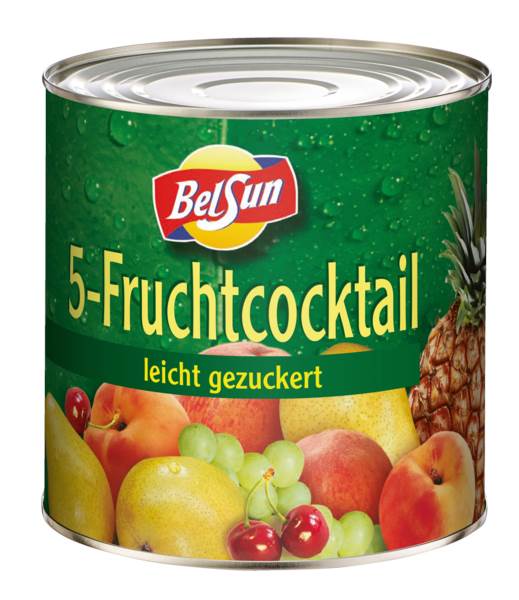 Fruchtcocktail 5-Frucht , ATG: 1.560g 2650 ML/DS