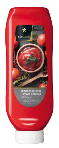 Star Culinar Tomatenketchup, ohne Konservierungsstoffe, 875 ML/FL