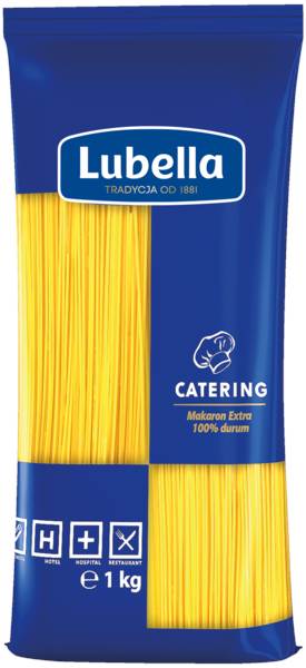 Lubella Makaron spaghetti, z pszenicy durum, 1 KG/PA