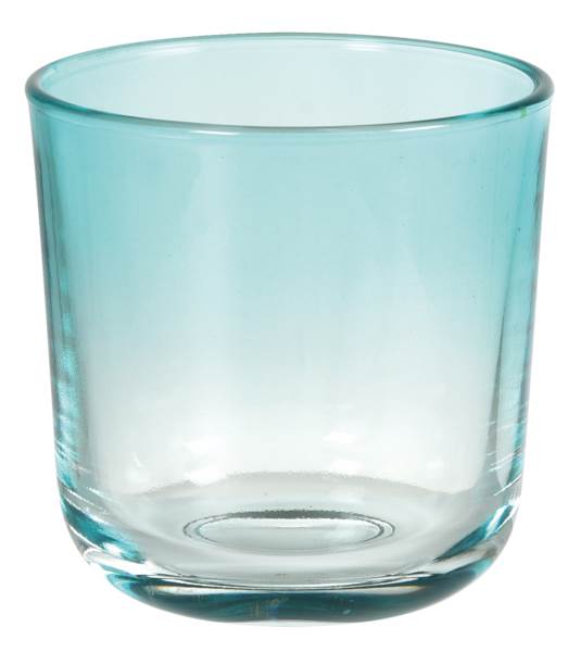 Duni Switch & Shine Kerzenhalter "Ouri", Glas, mint blue, 81x72,5mm, (206448) 1 ST