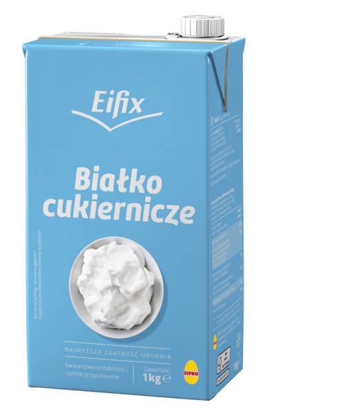 Eifix Białko cukiernicze, pasteryzowane, płynne, 1 KG/ST