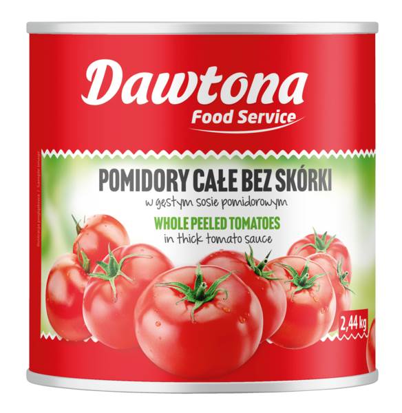 Dawtona Dawtona Tomat.whole w/skin  2,44kg 2.44 KG/TN