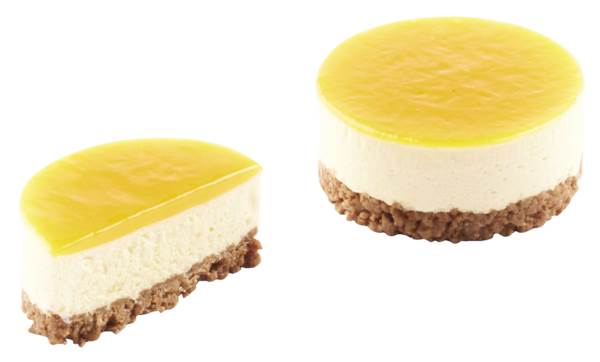 Mr La Lorraine Wegańskie ciastko z musem mango-marakuja, monoporcja, 70g/szt, 15 ST/KT