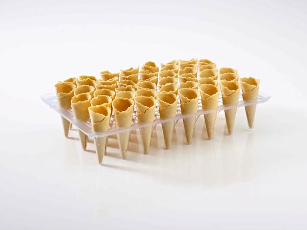 Pidy mini-cones neutraal gecoat met sweetener 90 ST/DS doorsnede 25mm, lengte 75mm