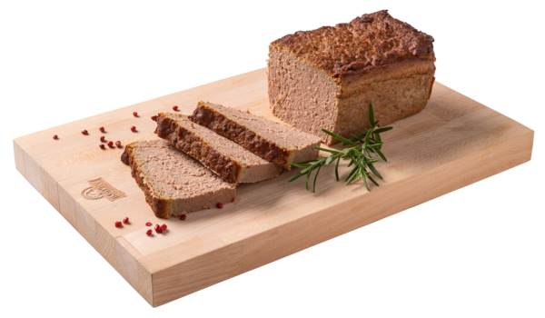 Indykpol Pasztet z indyka z kaczką, pieczony, drobno rozdrobniony, ok. 1,4 KG/PR