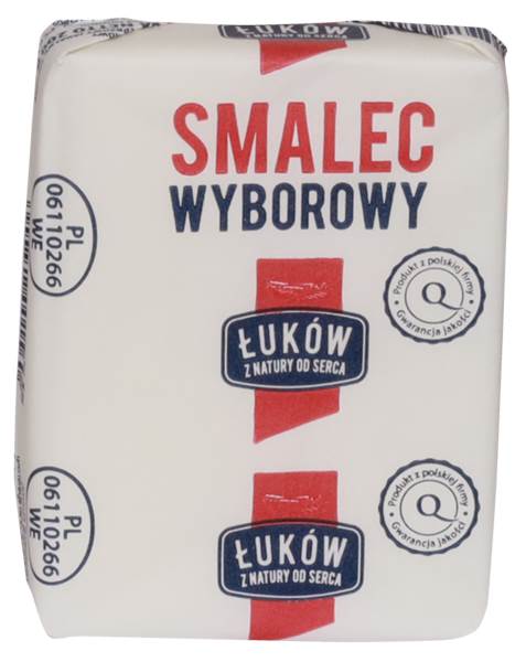 Łuków Smalec wyborowy, wieprzowy, kostka, 200 GR/ST