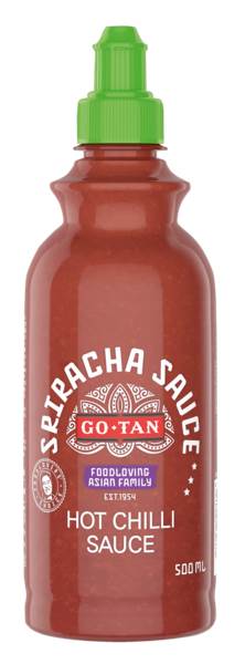 Go-Tan sriracha 500 ML/FL